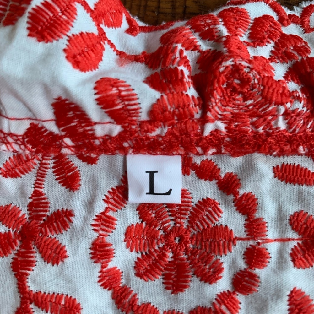 Bohemian Embroidery Button Up Blouse - Picture 7 of 11